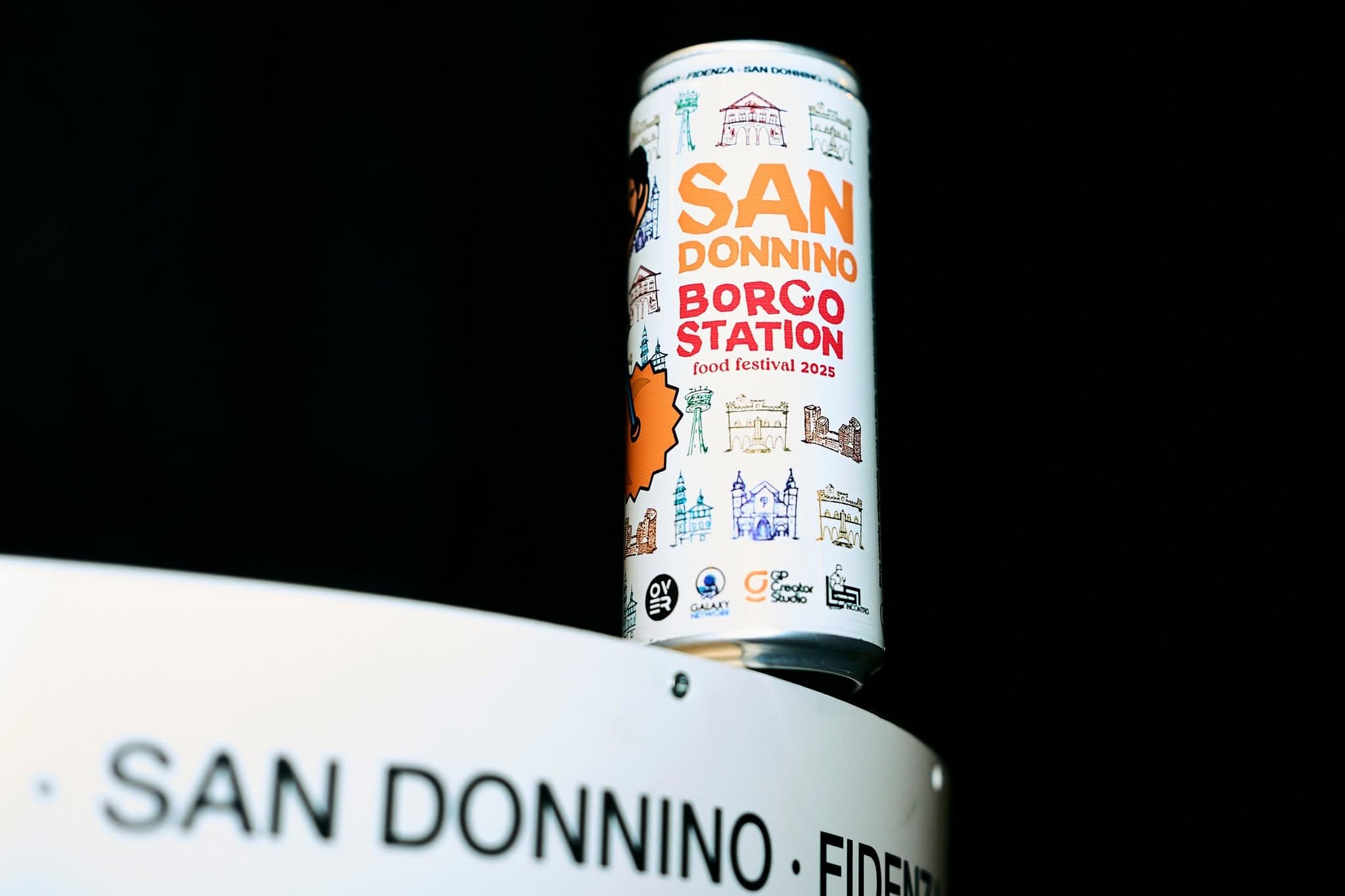 Lattina di birra personalizzata San Donnino Borgo Station